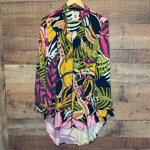 Anthropologie Maaji Summer Harmony Sleep Tunic size Medium - Picture 2 of 12